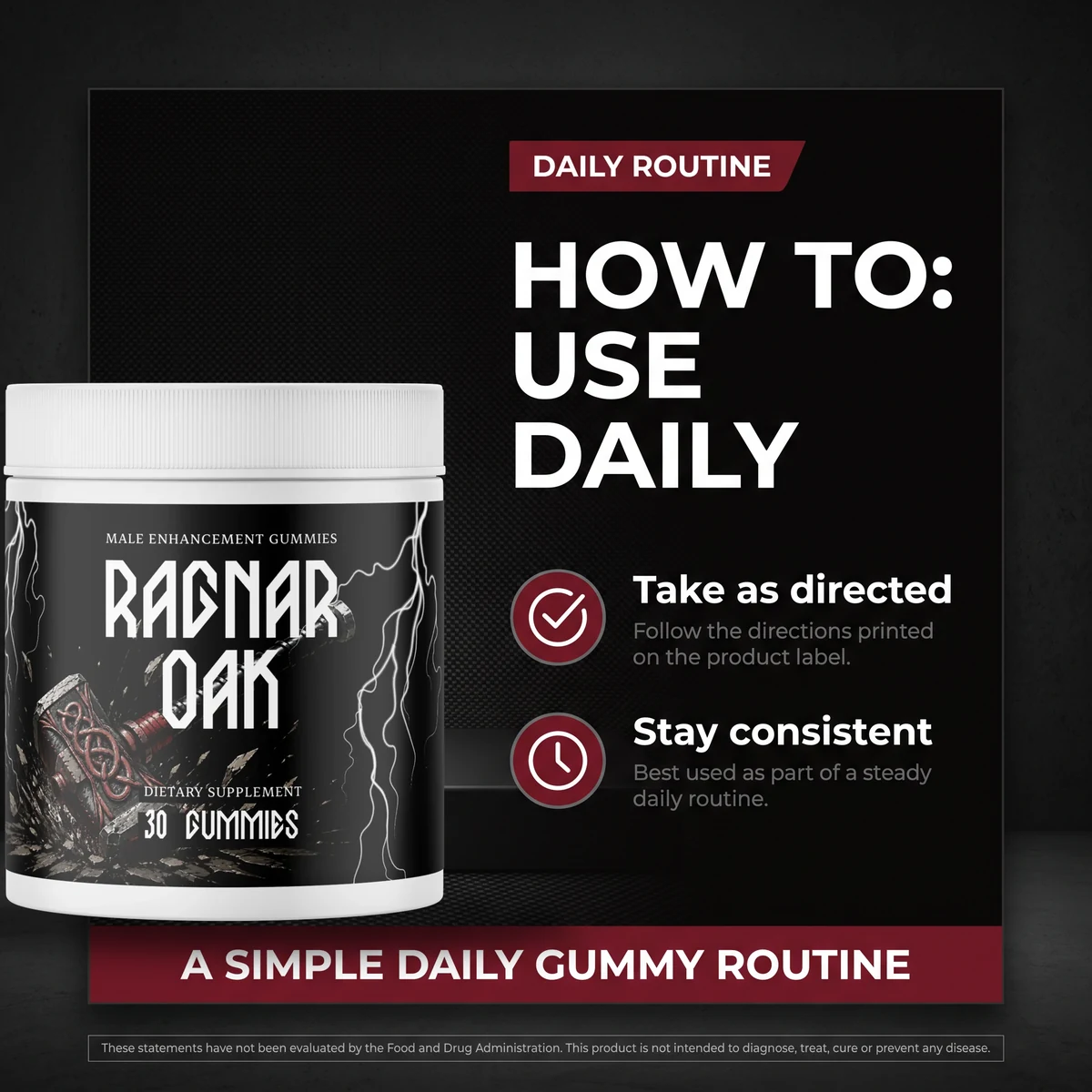 How to use Ragnaroak: a simple daily gummy routine