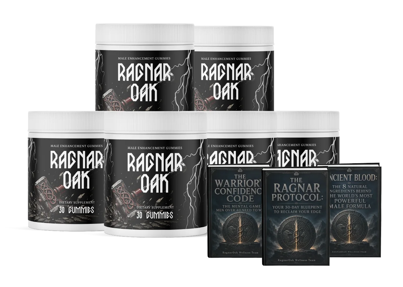 6 Jars of Ragnaroak gummies plus 3 free bonus guides